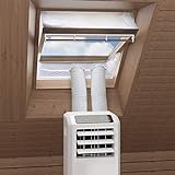 HOOMEE Fensterabdichtung für mobile Klimageräte Dachfenster, Hot Air Stop zum...