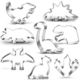 Dinosaurier Ausstecher keksausstecher Set-8-teilig-Trex, Brontosaurus, Spinosaurus,...