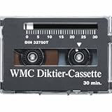 WMC Diktierkassette für Grundig Diktiergeräte 30min