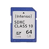 Intenso SDXC 64GB Class 10 Speicherkarte