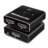 8K Switch HDMI Splitter 8K@60Hz Bidirektionaler,2 IN 1 Out oder HDMI Switch 1 IN...