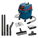 Bosch Professional Nass-/Trockensauger GAS 25 L SFC (inkl. Grobschmutzdüse, Fugendüse,...