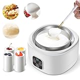 Elektrische Joghurt-natto-fermentermaschine, 1 L Automatische Joghurtmaschine,...