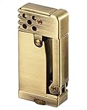 VVAY Vintage Benzinfeuerzeug, Nachfüllbar Petrol Lighter Männer (Benzin Nicht...