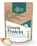 djive naturals - Bio Hanfprotein 62% - Green Protein/in Naturqualität/mit allen...