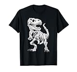 T-Rex Skelett Dino Knochen Paläontologe Fossil Dinosaurier T-Shirt