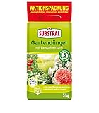 Substral Gartendünger mit Langzeitwirkung, 5kg, für Obst, Gemüse, Blumen, Sträucher,...