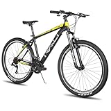 HILAND RALI Tierra 27,5 Zoll Hardtail-Mountainbike MTB Leichter Stahlrahmen 21-Gang...