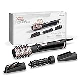 BaByliss AS200E Rotierende Warmluftbürste Set Brush & Style Ionic, 1000 Watt, 4...