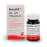 NeyVit Nr. 29 Thymus mit Thymusextrakt, Vitamin D und Selen zur Unterstützung...