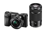 Sony Alpha 6000 Systemkamera (24 Megapixel, 7,6 cm (3') LCD-Display, Exmor APS-C...