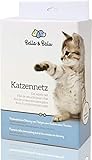 Bella & Balu Katzennetz inkl. Haken, Dübel, Rundumseil und Anleitung –...