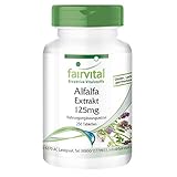 Fairvital | Alfalfa Tabletten - 250 Tabletten - 125mg Alfalfa-Extrakt pro...