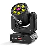 120W Moving Head LED Party Licht Beam Bühnenlicht DMX Lichteffekt 16/18Kanäle...