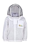 Almbiene Kinder Profi-Imker-Schutzjacke Air Junior mit Schleier, luftdurchlässig,...