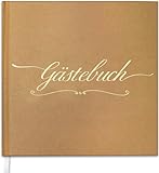 Fondlife Hochzeits-Gästebuch 100 Seiten,Hardcover Gästebuch,Hochwertiges Papier,Vintage...