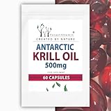 Forest Vitamin - Antarctic Krill Oil 500mg - 60 Kapseln - Krillöl - Antarktischer...