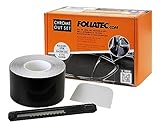 FOLIATEC Chrome Out Set, Schwarz Matt