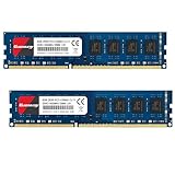 Kuesuny 16GB KIT (2X8GB) DDR3L 1600MHz Udimm Ram PC3L-12800 PC3-12800U 1.35/1.5V CL11 240...