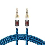 BOAACOUSTIC JIB Aux Kabel für Auto, 3.5mm zu 3.5mm Aux Kabel/Audio Jack...