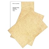 Betterpress® 100 Blatt Vintage Briefpapier Vintagepapier, DIN A4 – Altes...