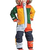 NZYIHAO Angebote Des Tages Heute Winterjacke Kinder Schneeanzug Kinder Winter Skianzug...