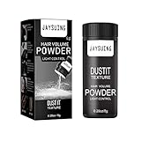 Veganes Streuhaar zur Haarverdichtung, Hair Powder Men Styling Puder Matt-Look,...