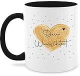 Tasse Tassen 325ml - Aufdruck selbst gestalten - Dein Wunschtext - 325 ml -...