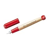 Lamy Füllfederhalter ABC Modell 10, Farbe rot, Feder A, inkl. Laser-Gravur