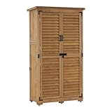 MCombo Gartenschrank Geräteschuppen Werkzeugschrank Outdoor-Schrank Gartenbox 0870 aus...