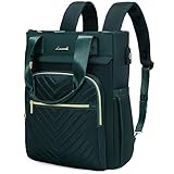 LOVEVOOK Cityrucksack Damen 17.3 Zoll Laptop Rucksack Damen Handtasche 2 in 1 Backpack...