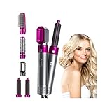 5-in-1 Multifunctional Curling Iron Set,Hot Air Styler Hair Dryer Comb Multifunctional...