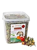 petifool Nager Flora 430g - Alleinfutter für Nager - natürliches Nagerfutter...