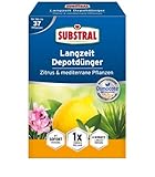 Substral Langzeit Depotdünger für Zitrus & mediterrane Pflanzen, z.B. Bougainville,...