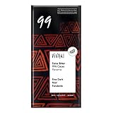 Vivani - Feine Bitter Schokolade 99 % Cacao Panama - 80 g - 10er Pack