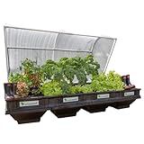 Vegepod - Hochbeet - Selbstbewässernder Container-Gartenbausatz mit Schutzabdeckung,...