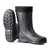 CLIMBR Leichte Gefütterte Gummistiefel Thermo Damen EVA warme Winter Stiefel Gr...