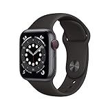 Apple Watch Series 6 (GPS + Cellular, 40MM) - Aluminiumgehäuse Space Grau mit...