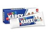 Kinder KAREX Zahnpasta – 2 x 50 ml - Kariesschutz für Kinder ab 0 Jahren – mit...