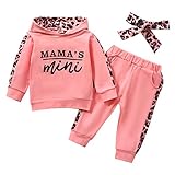 Geagodelia Babykleidung Set Baby Mädchen Kleidung Outfit Langarm...