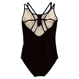 BOZEVON Damen Ballett Trikot - Elegant Ballettanzug Bodysuit Gymnastikanzug...