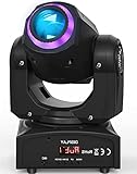 UKing 50W LED Moving Head,Disco Bühnenlicht mit 8 Muster 8 Farben Gobo Strahler,10/12...