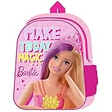 Mädchen Kinder Rucksack Schul- und Reisetasche für Kinder, Barbie - Magie