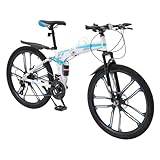 Treeisland 26 Zoll Mountainbike, Doppelscheibenbremse 21 Gang-Schaltung MTB Fahrrad...