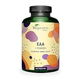 EAA Tabletten Vegavero® | 100% NATÜRLICH – nicht synthetisch | Alle 8 EAAs inkl. BCAA...