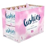 Cushies Sensitive Feuchte Toilettentücher – Erfrischende weiche Feuchttücher – 42...