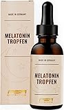 Melatonin 0,5 mg pro Tropfen - Einschlafhilfe Erwachsene, Melatonin hochdosiert ohne...