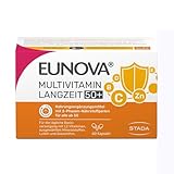 EUNOVA Langzeit 50+ - Nahrungsergänzungsmittel und Multivitamin mit...