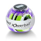 Powerball Autostart Multilight Max, gyroskopischer Handtrainer mit blau-rotem Lichteffekt...