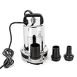 Schmutzwasserpumpe DC 12V 160W Wasserpumpe Tauchpumpe Hochleistungs Pumpe Fischzucht Pumpe...